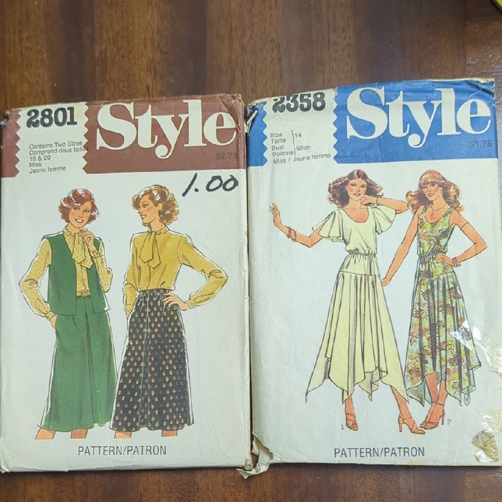 vintage sewing pattern for women